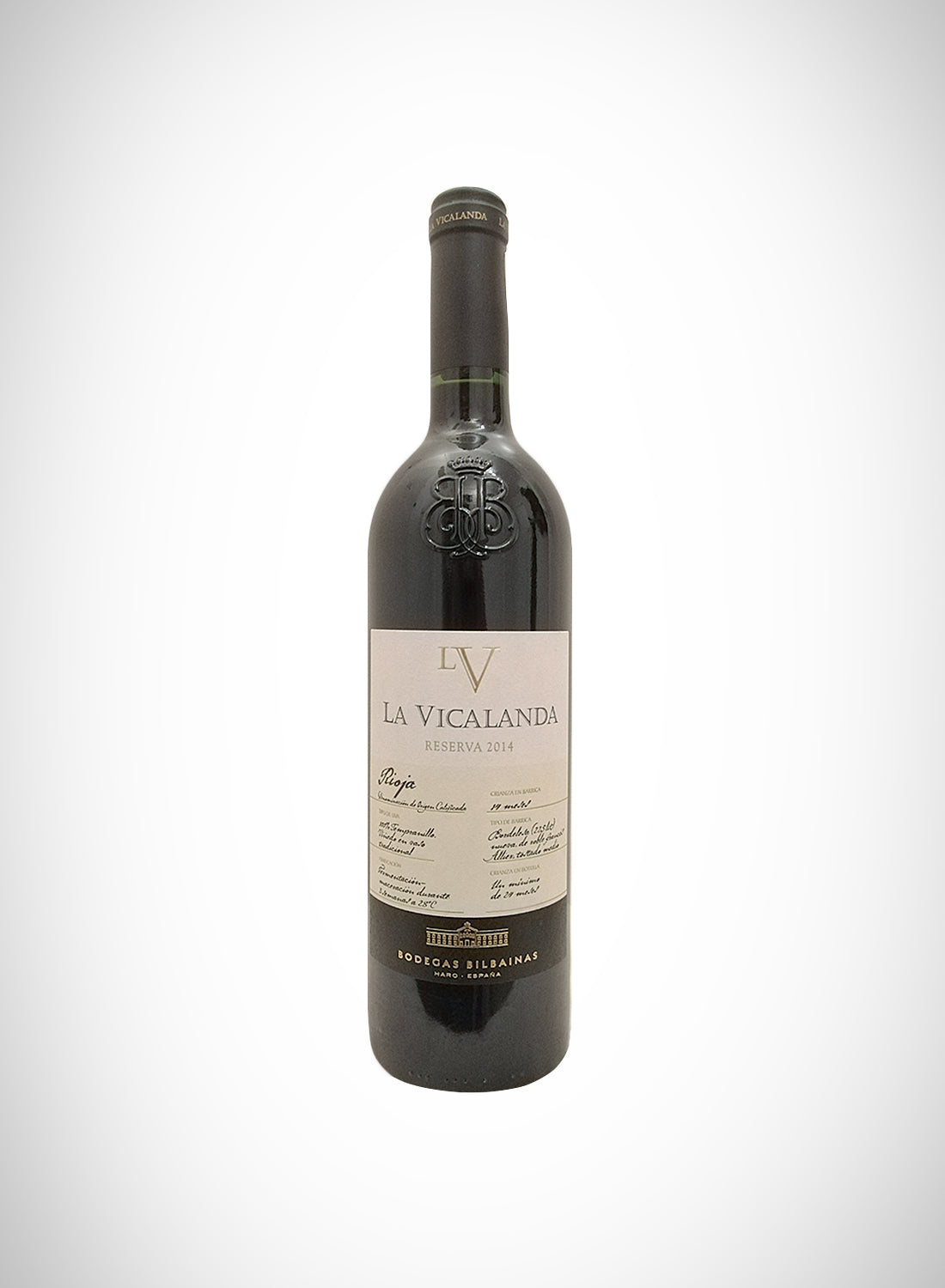 La Vicalanda Reserva, D.O.Ca Rioja, 14% La Vicalanda Reserva, D.O.Ca Rioja, 14%