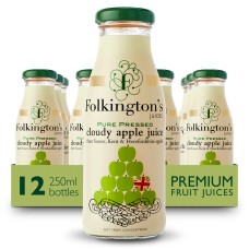 Folkingtons Cloudy Pear Juice (12 x 250ml bottles)
