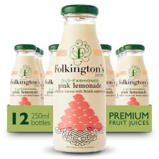 Folkingtons Pink Lemonade (12 x 250ml bottles)