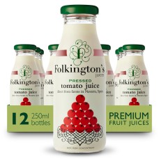Folkingtons Tomato Juice (12 x 250ml bottles)